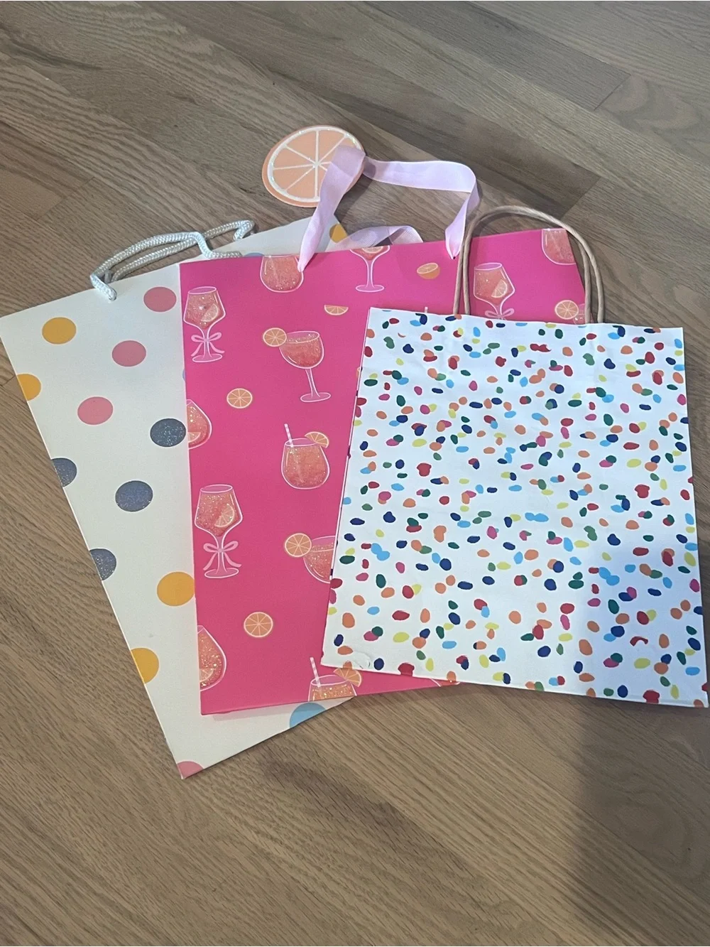 58 Assorted Multicolor Gift Bags